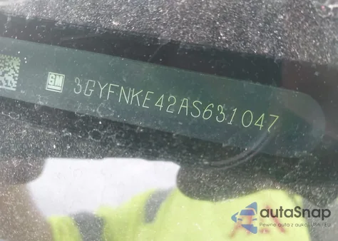 2010 Cadillac Srx Turbo Premium z USA, uszkodzony, nr VIN 3GYFNKE42AS631047